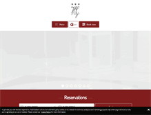 Tablet Screenshot of hotelgoldoni.com